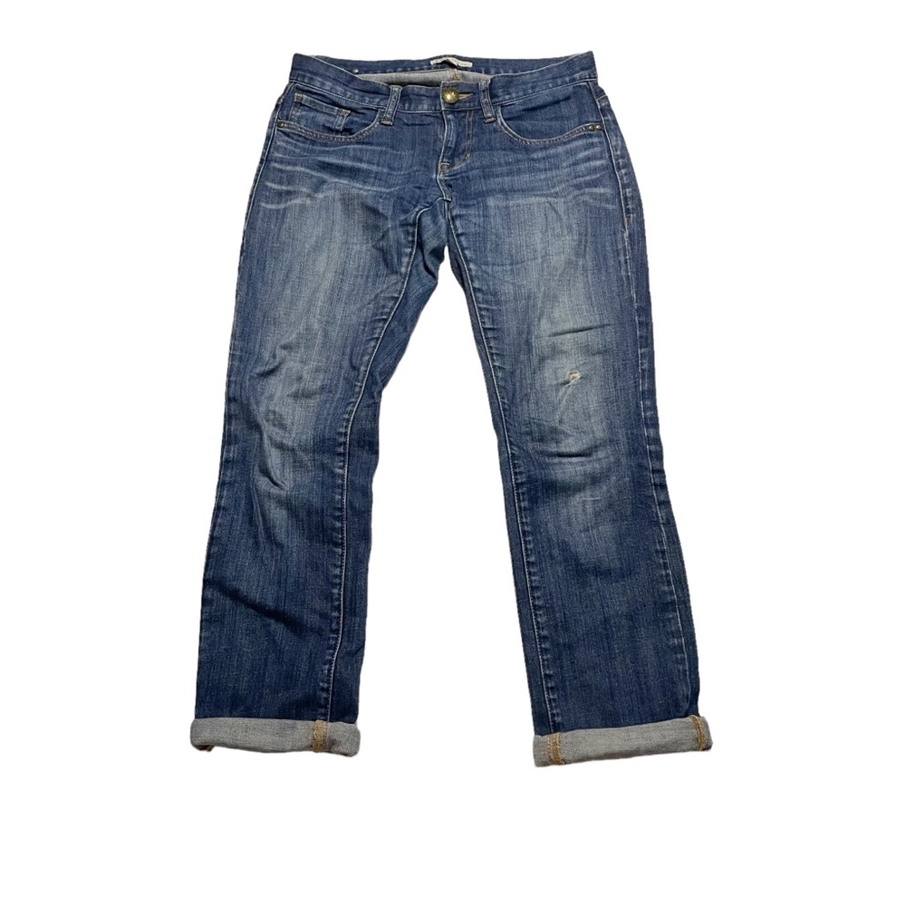 CAbi Skinny Slim Leg Distressed Casual Boho Preppy Jeans Size 2 Streetwear - Picture 2 of 8